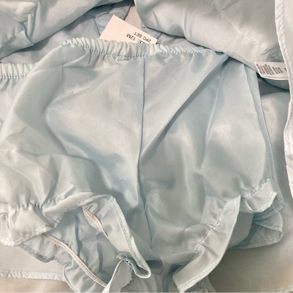 🚫SOLD Pippa & Julie NWT Lace Dress blue, flowers,baby/toddler 12 months - Picture 9 of 12